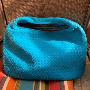 BOTTEGA VENETA Intrecciato Hobo Leather Bag Large